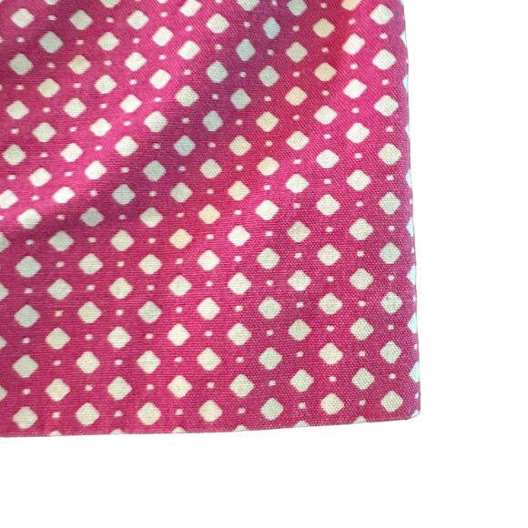 J Crew pink white geometric canvas mini skirt, Size 8 - Picture 4 of 5